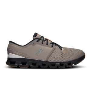 On Cloud X Shoes Fog Black- Entrenadoras de gimnasia y running MX