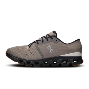 On Cloud X Shoes Fog Black- Entrenadoras de gimnasia y running MX