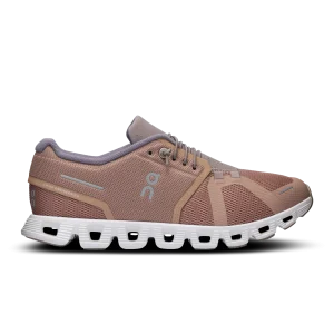 On Cloud 5 Rose Brown Fog Shoes - Zapatillas en la nube