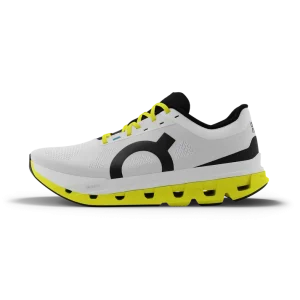 On Cloudflow 5 White Lime Shoes side view