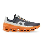 Sobre Cloudmonster Eclipse/Turmeric, una zapatilla para correr popular que ofrece cápsulas CloudTec gigantes, balancín Speedboard y un diseño moderno.