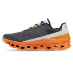 Sobre Cloudmonster Eclipse/Turmeric, una zapatilla para correr popular que ofrece cápsulas CloudTec gigantes, balancín Speedboard y un diseño moderno.