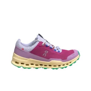 En Cloudultra Hot Pink Shoes, una elegante zapatilla para trail running con CloudTec y un gran agarre para un rendimiento todoterreno MX.