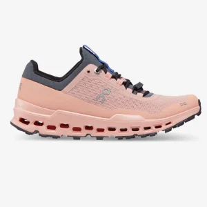 En Cloudultra Rose Shoes, unas zapatillas de trail running perfectas con CloudTec y un diseño elegante para rendir bien en las carreteras MX.