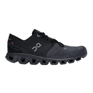 On Cloud X Shoes Black On Black - Train Without Limits