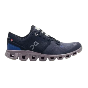 On Cloud X Shoes Navy On Pale Purple - Free Shipping México