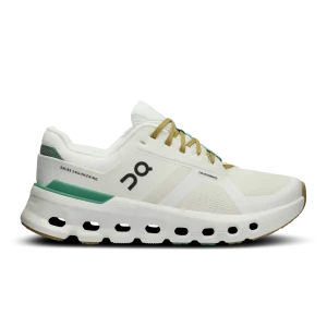 On Cloud Runner White Green Shoes - En zapatillas para correr