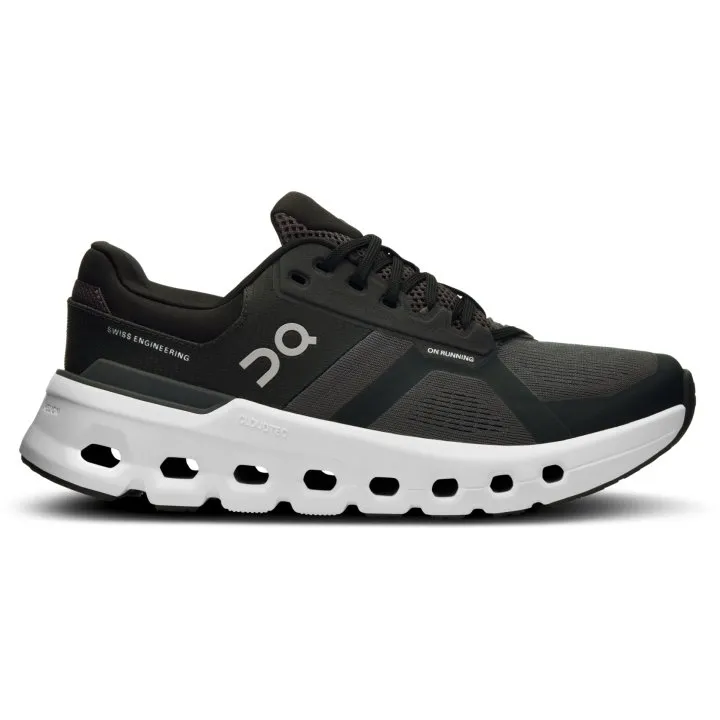 On Cloudrunner 2 Eclipse Black Shoes Zapatillas Cloudrunner 2 Eclipse Black con diseño clásico y suela acolchada